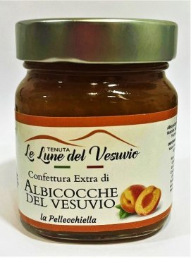 confettura extra di albicocche del vesuvio 220gr